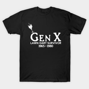 Gen X - Lawn Dart Survivor T-Shirt